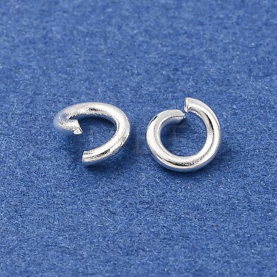 Brass Open Jump Rings KK-G604-08S-01-1