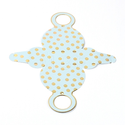 Handbags Shape Polka Dot Pattern Paper Candy Gift Fold Bags X1-BT-TAC0001-02A-1
