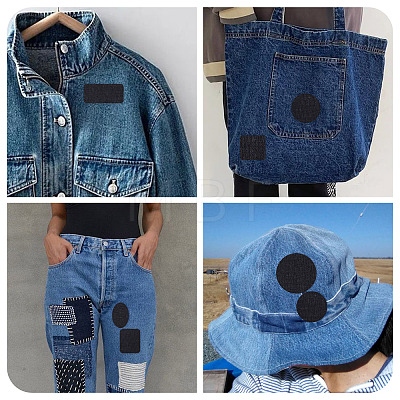 5 Sheets Denim Self-adhesive Patches PATC-TA0001-61E-1
