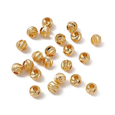 Brass Beads KK-A171-07G-01-1