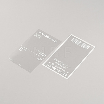 PET Plastic Waterproof Stickers DIY-WH0297-28C-1