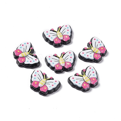 Opaque Resin Cabochons RESI-C027-03B-1