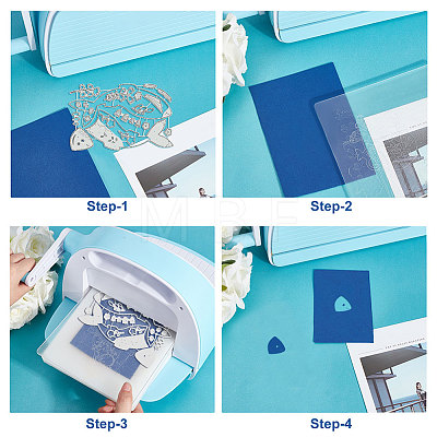 Carbon Steel Cutting Dies Stencils DIY-WH0309-1930-1