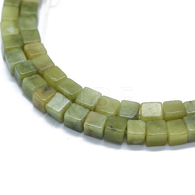 Natural Xinyi Jade/Chinese Southern Jade Beads Strands G-F631-C03-02-1