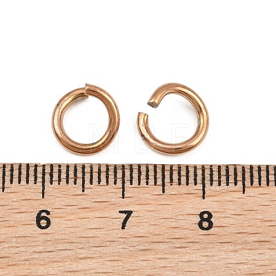 304 Stainless Steel Open Jump Rings STAS-M235-02I-RG-1
