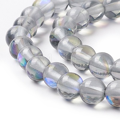 Synthetic Moonstone Beads Strands G-E573-02A-08-1