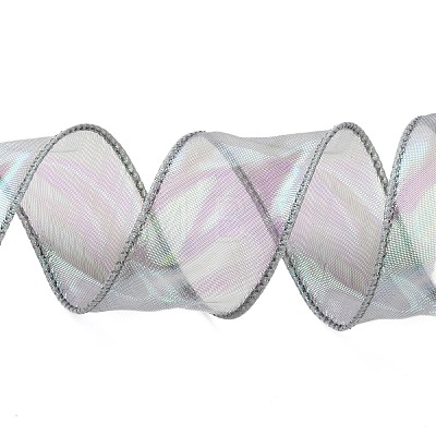 Fishtail Yarn Iridescent Ribbon for Bowknot Making OCOR-B004-02A-01-1