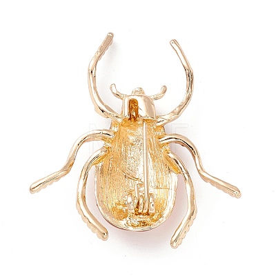 Beetle Enamel Pin JEWB-P012-10G-1
