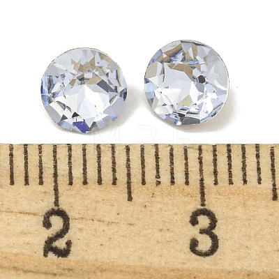 Glass Rhinestone Cabochons RGLA-L029-13B-211-1