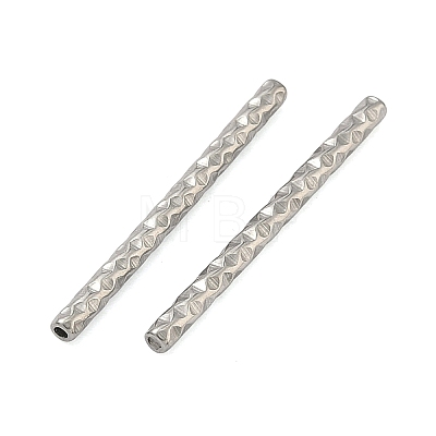 304 Stainless Steel Tube Beads STAS-Z192-07P-06-1