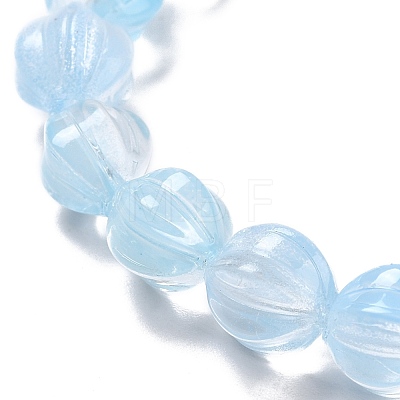 Transparent Glass Beads Strands GLAA-F114-02A-07-1