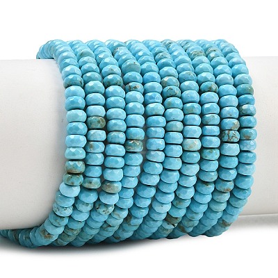 Natural Magnesite Beads Strands G-Z143-F01-01B-1
