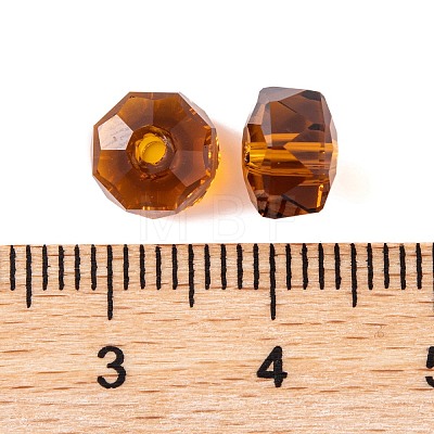 Transparent K9 Glass Beads GLAA-E048-30-1