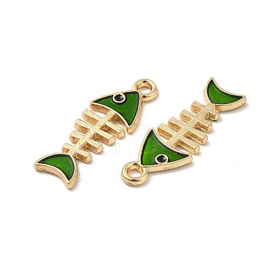 Alloy Enamel Pendants ENAM-B050-11G-04-1