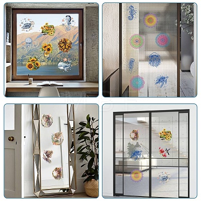 PVC Window Sticker DIY-WH0235-068-1