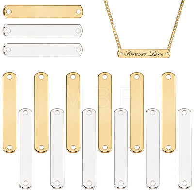 32Pcs 2 Colors  Brass Connector Charms FIND-BC0013-06-1