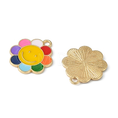 Alloy Enamel Pendants ENAM-YW0002-26LG-1