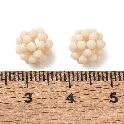 Natural White Fossil Woven Beads GG-CBA2E9C-F03-01-1