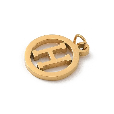 304 Stainless Steel Charms
with Jump Ring LS-STAS-R001-02G-H-1
