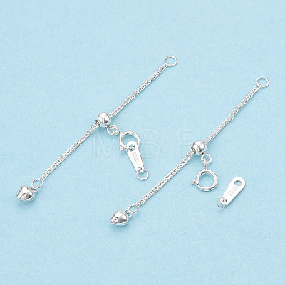 925 Sterling Silver Universal Chain Extender FIND-T009-02S-1