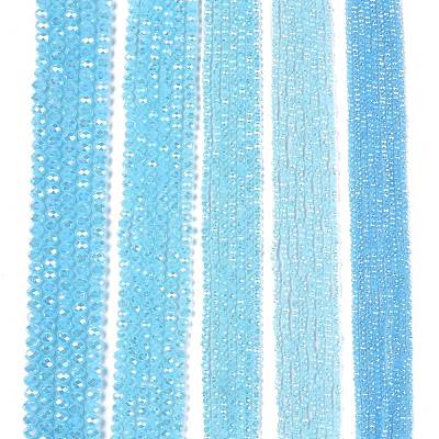 Electroplate Glass Beads Strands LS-EGLA-A044-J3mm-B04-1