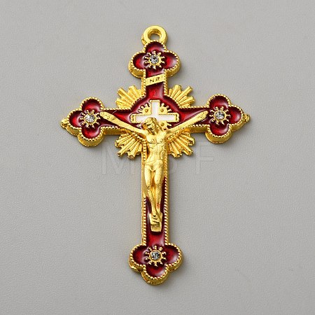 Zinc Alloy Enamel Pendants FIND-WH20024-18G-01-1