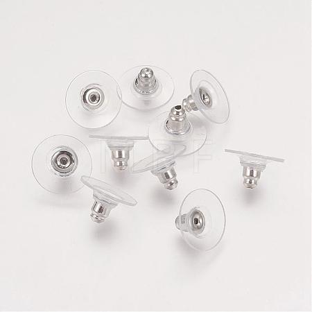 Brass Ear Nuts X-KK-E446-14P-1