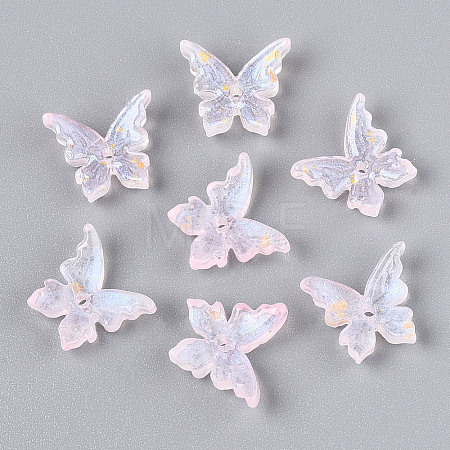 Baking Paint Glass Beads LS-DGLA-T004-04B-1