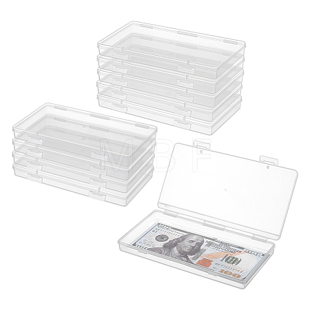 Plastic Bead Containers with Hinged Lid CON-WH0133-006-1