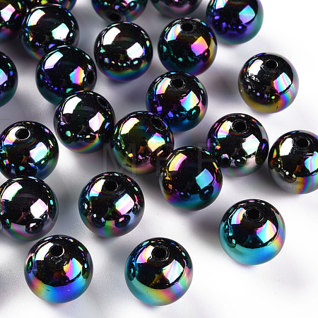 Opaque Acrylic Beads MACR-S370-D16mm-S002-1