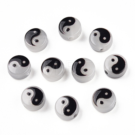 Luminous Transparent Acrylic Beads LACR-T001-01-1