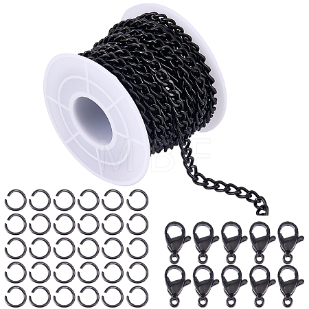 1Roll Aluminium Curb Chains CHA-BM0001-04-1
