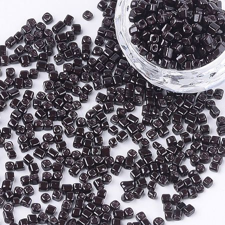 Baking Paint Glass Beads SEED-S023-11A-01-1