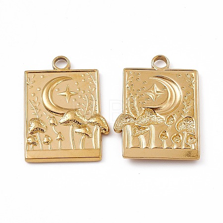 Ion Plating(IP) 304 Stainless Steel Bigs Pendants STAS-B031-16G-1