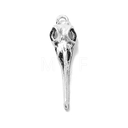 Tibetan Style Alloy Pendants for Halloween PALLOY-O002-10A-AS-1