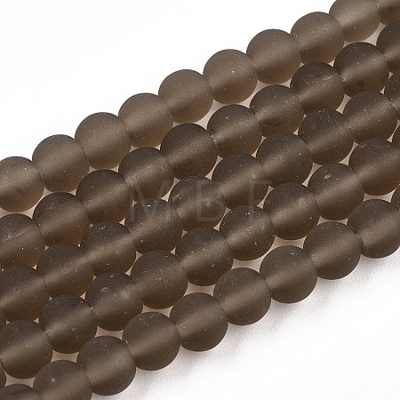 Transparent Glass Beads Strands GLAA-T032-T4mm-MD02-1