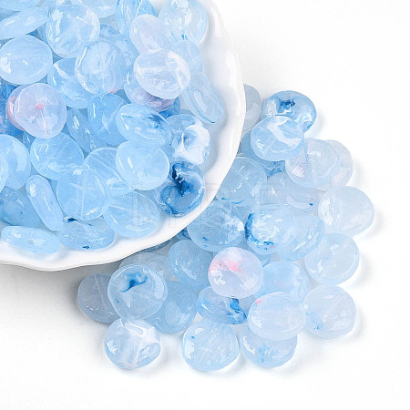 Transparent Acrylic Beads TACR-T028-41H-1