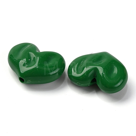 Opaque Acrylic Beads OACR-Z013-33E-1