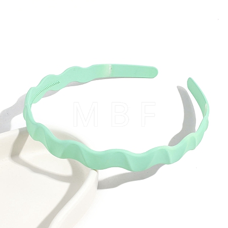 Plastic Wavy Hair Bands for Girls Women PW-WG53FC4-12-1