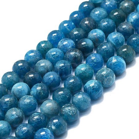 Natural Apatite Beads Strands G-K245-A03-04-1