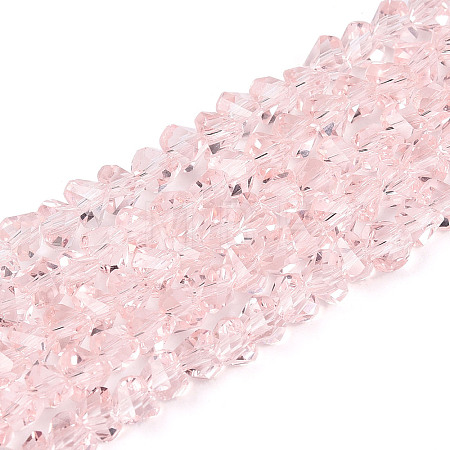 Transparent Glass Beads Strands X-GLAA-N018-4mm-08-1