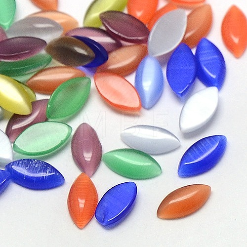 Cat Eye Cabochons CE-J004-4x8mm-M-1