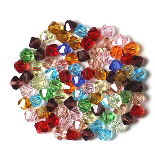 Imitation Austrian Crystal Beads SWAR-F022-4x4mm-M-1