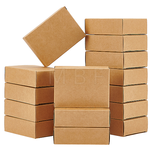 Kraft Paper Mailer Boxes CON-WH0093-09-1