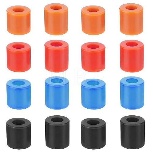 Olycraft 16Pcs 4 Colors Silicone Shock Absorber FIND-OC0002-12-1