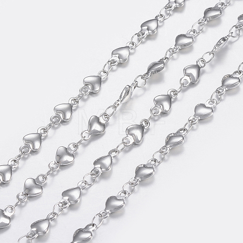 3.28 Feet 304 Stainless Steel Chains X-STAS-P197-041P-1