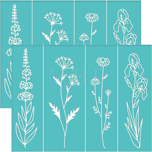 Self-Adhesive Silk Screen Printing Stencil DIY-WH0337-056-1