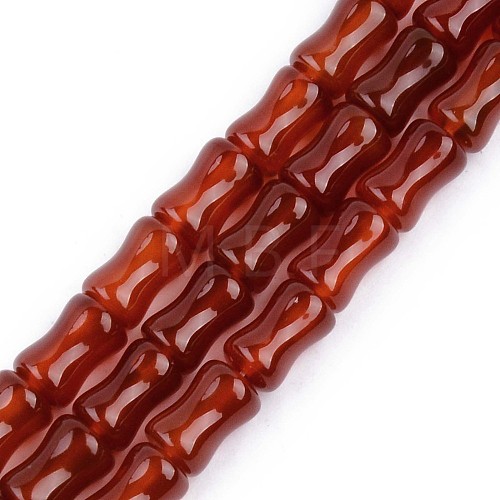 Natural Carnelian Beads Strands G-S359-119-1