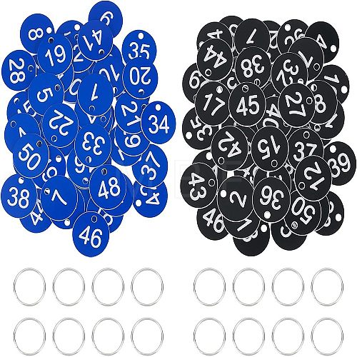 Olycraft Number Tag Set DIY-OC0007-34-1