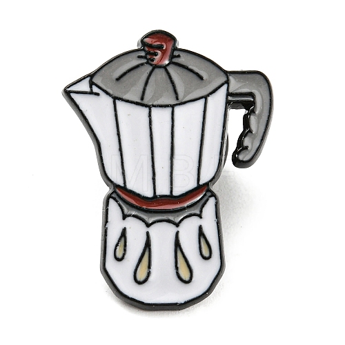 Coffee Theme Enamel Pins JEWB-P021-D03-1